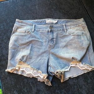 Torrid Lace Shorts